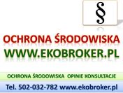 Pisma sprawy, informacje dotyczące ochrony środowiska, przyrody, ekologii.