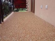 Kamienny dywan żywica na balkon taras Micronfloor sprzedaż możliwość wykonania