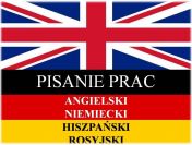 ANGLISTYKA, GERMANISTYKA, HISZPAŃSKI, ROSYJSKI – PISANIE PRAC