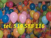 Bramy balonowe montaz bram balonowych balony z helem girlandy balonowe balony