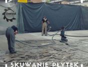 Skuwanie płytek, frezowanie kleju po płytkach Poznań