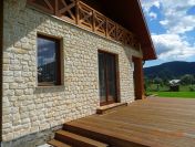 elewacje domu w górach