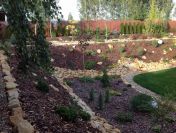 Kamień płaski dekoracyjny na skarpy skalniak do ogrodu