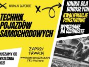 Technik pojazdów samochodowych - ruszamy od września !