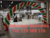 Poznań montaż bram z balonów poznan bramy balonowe poznan balony z helem