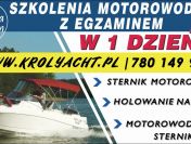 Szkolenie na patent Morski Sternik Motorowodny z egzaminem w 1 dzień