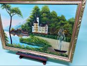 Sprzedam Okazały Austriacki  obraz olejny lata 20-te /30-te
