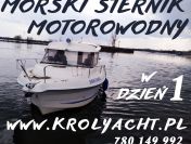 Szkolenie na patent Motorowodny Sternik Morski z egzaminem w 1 dzień