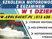 Szkolenie na patent Sternik Motorowodny z egzaminem w 1 dzień