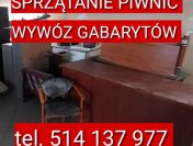 Sprzątanie piwnic, odbiór odpadów, opróżnianie lokali