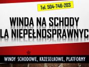 Winda na schody w domu. tel 504-746-203, dla osób starszych.