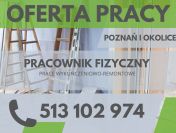 Pracownik-Prace wykończeniowo- remontowe