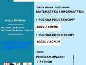 KOREPETYCJE wakacyjne / przygotowanie do poprawki