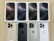 Apple iPhone 16 Pro 128GB dla 500 EUR i  iPhone 16 Pro Max 256GB dla 570 EUR