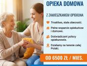 Oferujemy całodobową opiekę seniora z zamieszkaniem