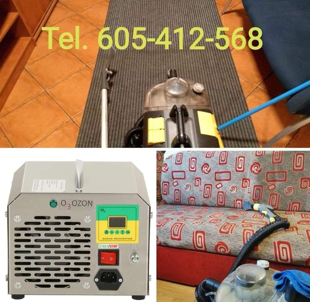 Karcher pranie dywanów wykładzin tapicerki meblowej i samochodowej ozonowanie Poznań - Zdjęcie 1