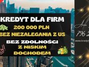 KREDYT DLA FIRM DO 200 000 PLN – NA UPROSZCZONYCH ZASADACH!