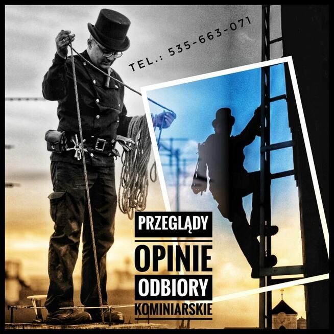 Kominiarz Poznań Swarzędz Przegląd kominiarski CEEB Poznań - Zdjęcie 1