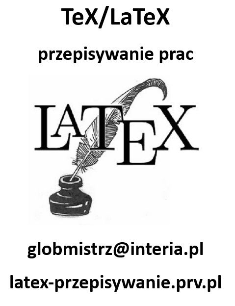 LATEX - SKŁAD TEKSTÓW MATEMATYCZNYCH, PRZEPISYWANIE PRAC Poznań - Zdjęcie 1