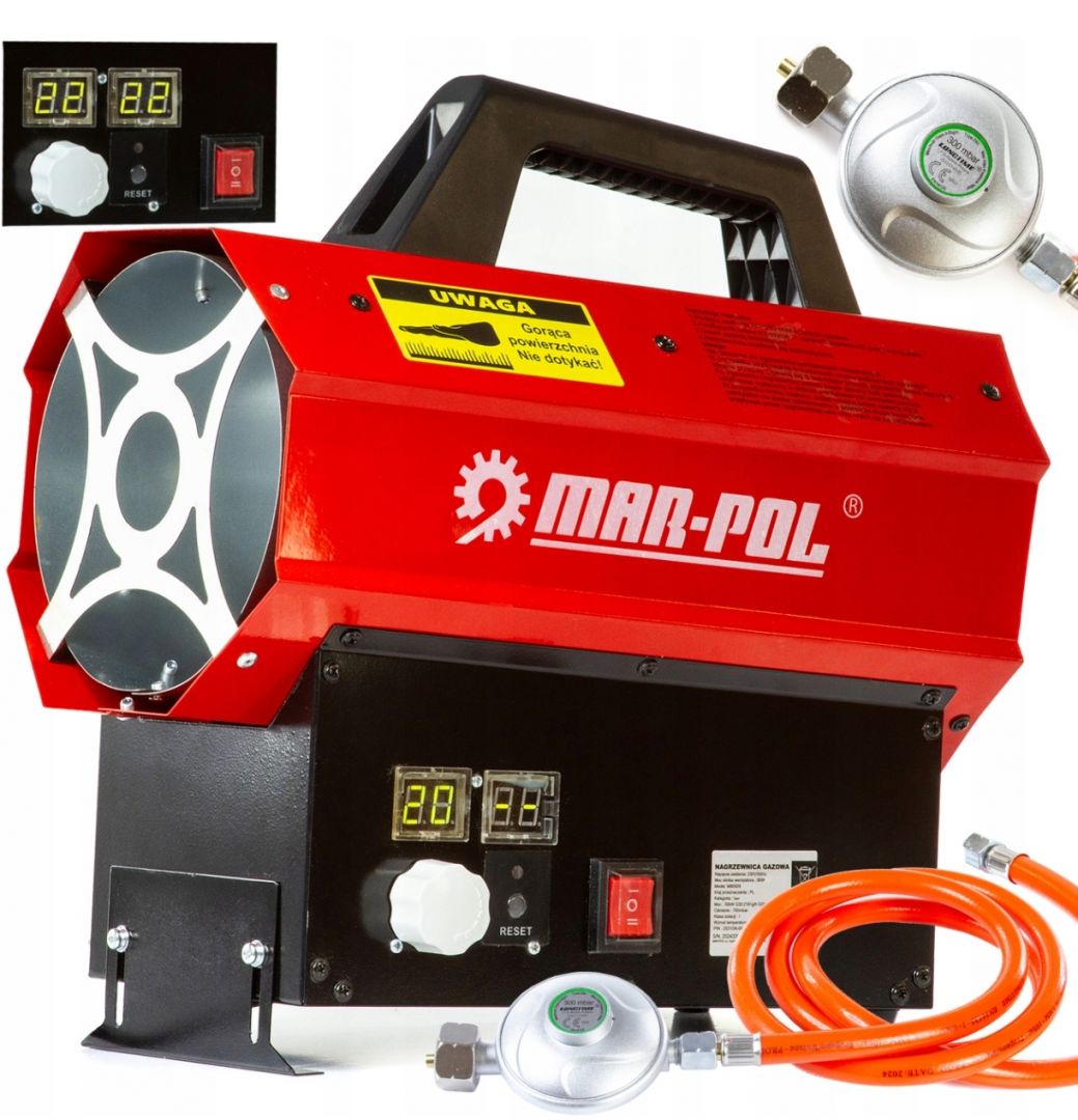 Nagrzewnica Gazowa 40Kw Spawarki Namioty tablcie Narzędziowe Konin - Zdjęcie 1