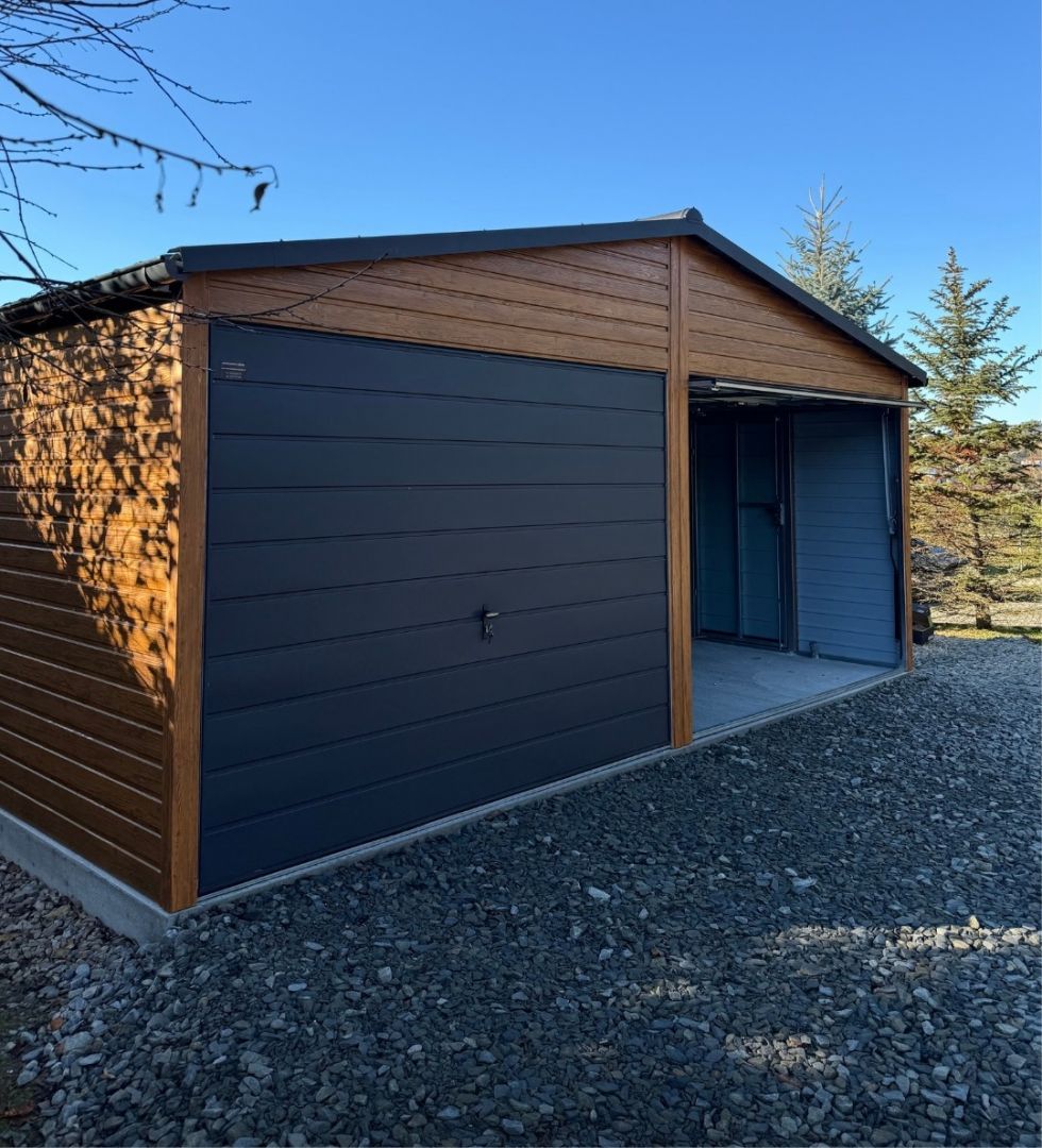 Garaże drewnopodobne, AKRYLOWE  - Na wymiar Swarzędz - Zdjęcie 1