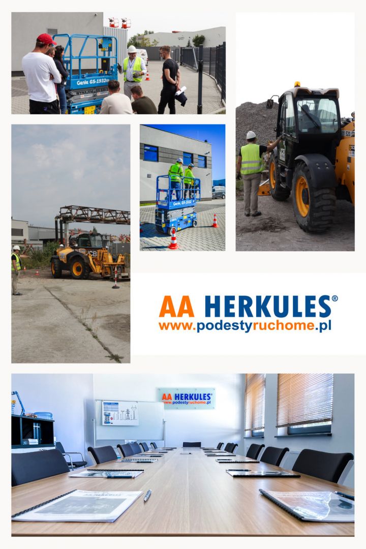 KURS NA PODESTY RUCHOME, ŁADOWARKI TELESKOPOWE Katowice, Szopienice-Burowiec - Zdjęcie 1