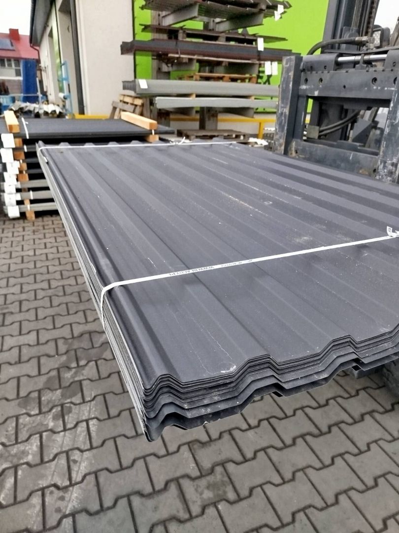 Blacha T-13/T-18 grafit. Paczki po 50 arkuszy. Stalowa Wola - Zdjęcie 1