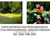 Karta informacyjnej przedsięwzięcia, tel. 504-746-203, odpowiedź na pismo