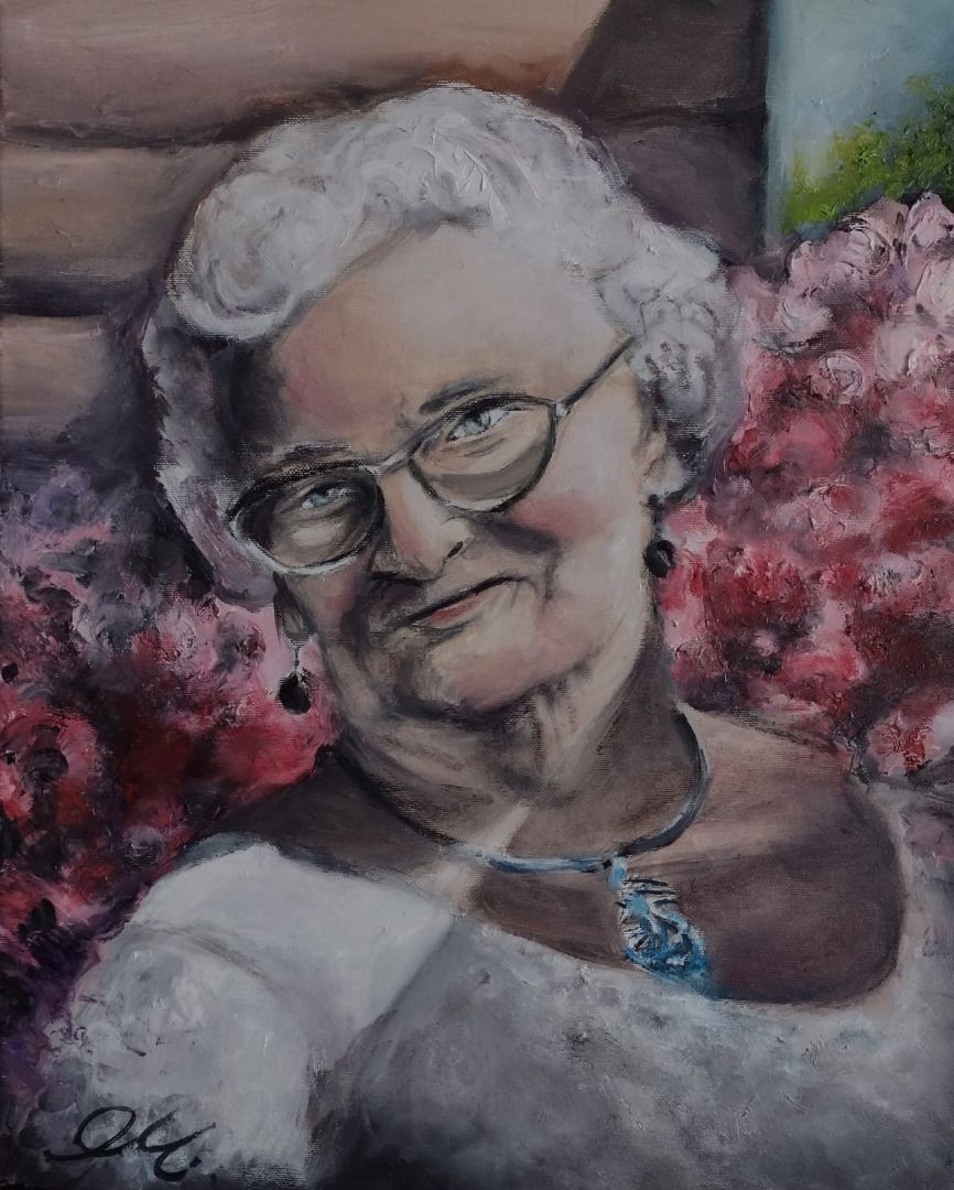 Portret olejny na płótnie na zamówienie Poznań - Zdjęcie 1