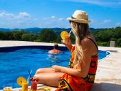 Jacuzzi Basen Podgrzewany Sauna Karkonosze Dom 8 os. Piaskowy Koń