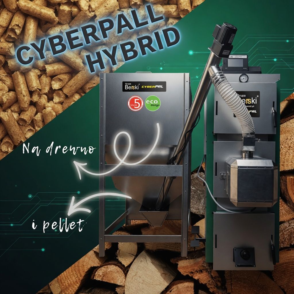 Kocioł Berski CyberPal Hybrid 18kW Poznań - Zdjęcie 1