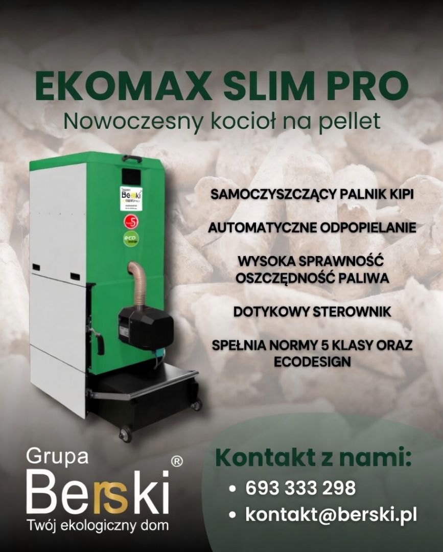 Kocioł Berski EKOMAX SLIM PRO 10,5 kW Poznań - Zdjęcie 1