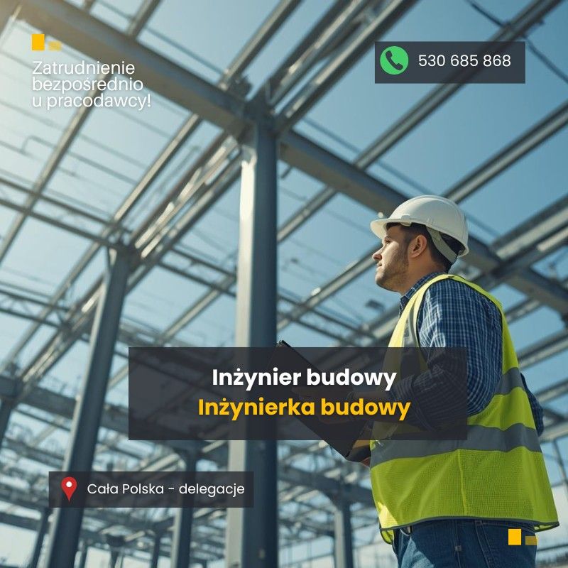 Inżynier Budowy / Inżynierka Budowy Poznań - Zdjęcie 1