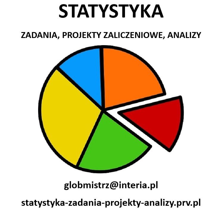 STATYSTYKA - ZADANIA, PROJEKTY ZALICZENIOWE, ANALIZY Poznań - Zdjęcie 1