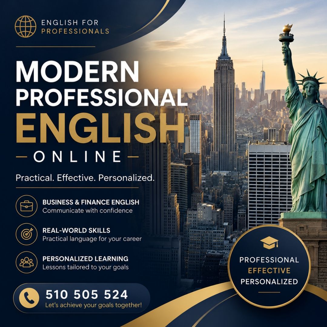 MODERN PROFESSIONAL ENGLISH - nowoczesne lekcje online.  - Zdjęcie 1
